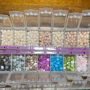 Craft Mates bead organizer with beads